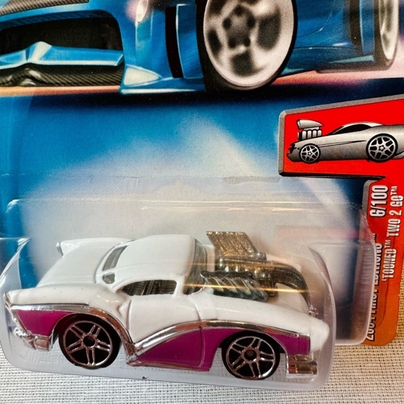🎀 HOT WHEELS 2004 FIRST EDITION “ TOONED TWO TO GO” RACE CAR 🔥 NEW - Picture 6 of 9